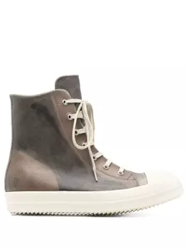 Высокие кеды Rick Owens, серый
