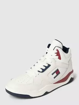 Высокие кеды с лейблом модели BASKET Tommy Jeans, белый