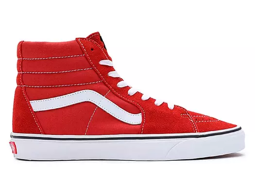 Высокие кеды Sk8-hi с цветовой теорией Vans, красный