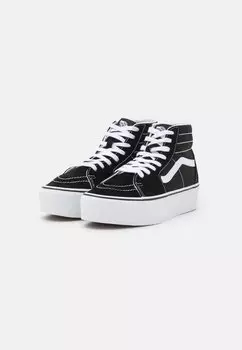 Высокие кеды Sk8-Hi Tapered Stackform Vans, черный/белый