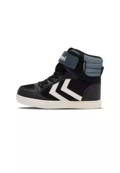 Высокие кеды STADIL POLY ELASTIC JR Hummel, цвет black