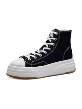 Высокие кеды Tamaris High-Top Sneakers, черный