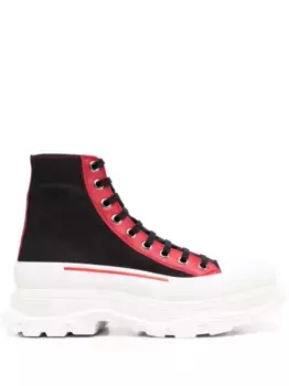 Высокие кеды Tread Slick Alexander McQueen, черный