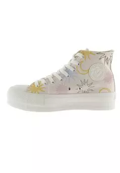 Высокие кеды TRIBU DOBLE Victoria Shoes, цвет nude