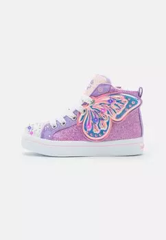 Высокие кеды Twi-Lites 2.0 Skechers, цвет lavender/multi-coloured/light pink