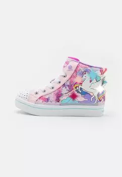 Высокие кеды Twi-Lites 2.0 Skechers, цвет pink/multi-coloured
