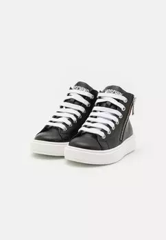 Высокие кеды UNISEX MOSCHINO, черный