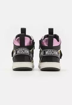 Высокие кеды UNISEX MOSCHINO, черный