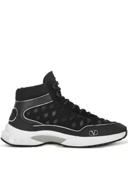 Высокие кеды Valentino Garavani, черный