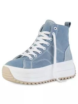 Высокие кеды Van Hill High-Top Sneakers, синий деним