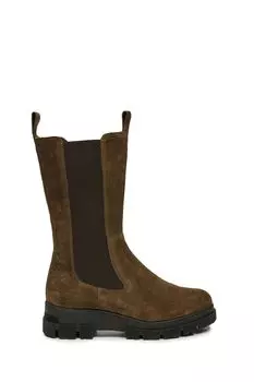 Высокие коричневые ботинки челси на толстой подошве Celtic & Co. , коричневый