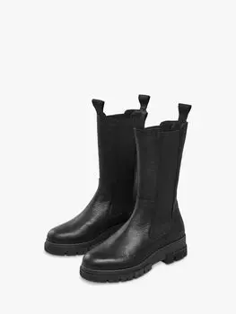 Высокие кожаные ботинки челси Celtic & Co., черные