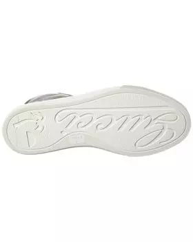 Высокие кожаные кроссовки Gucci, синий