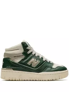 Высокие кроссовки 650R из коллаборации с Aim Leon Dore New Balance, белый