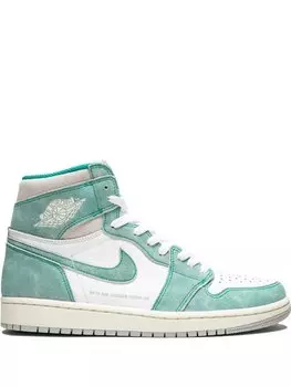 Высокие кроссовки Air 1 Retro High OG Jordan, зеленый