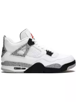 Высокие кроссовки Air Jordan 4 Retro OG, белый