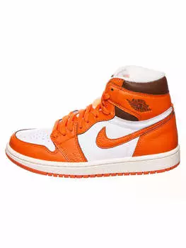 Высокие кроссовки Air Jordan, цвет wei/orange