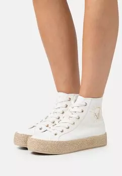 Высокие кроссовки Anna Field, бежевый