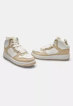 Высокие кроссовки Bata, бежевые