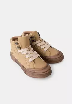 Высокие кроссовки Bata, бежевый