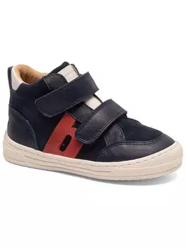 Высокие кроссовки bisgaard, цвет schwarz/rot