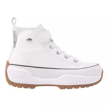 Высокие кроссовки British Knights Kaya mid fly, белый черный