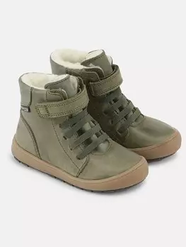 Высокие кроссовки Bundgaard Leder Moot III, хаки