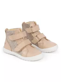 Высокие кроссовки Bundgaard Leder Storm Strap, бежевый