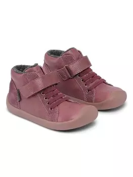 Высокие кроссовки Bundgaard Leder Walker Mid Lace II, цвет dunkelrosa
