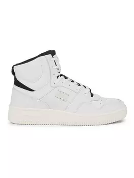 Высокие кроссовки CALVIN KLEIN JEANS Leder, кремовый