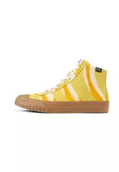 Высокие кроссовки Camper Camaleon 1975, цвет Gelb/Orange/Weiss