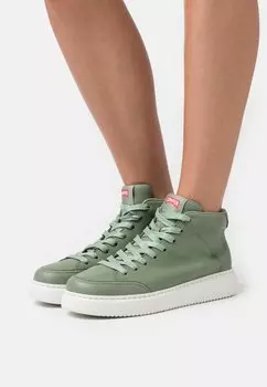 Высокие кроссовки Camper, зеленый