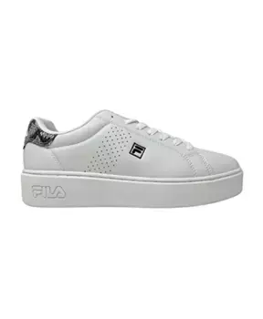 Высокие кроссовки черные Fila, белый