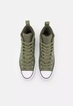 Высокие кроссовки CHUCK TAYLOR ALL STAR BERKSHIRE BOOT WATER-REPELLENT UNISEX Converse, зеленый