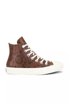 Высокие кроссовки Chuck Taylor All Star Converse, цвет Dark Whiskey, Egret, & Black