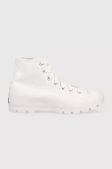 Высокие кроссовки Chuck Taylor All Star Lugged Converse, белый