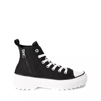 Высокие кроссовки Converse Chuck Taylor All Star Lugged Lift - Big Kid, черно-белый