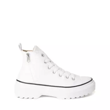 Высокие кроссовки Converse Chuck Taylor All Star Lugged Lift - Big Kid, белый