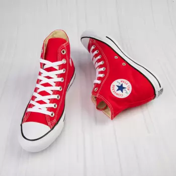 Высокие Кроссовки Converse Chuck Taylor All Star, красный