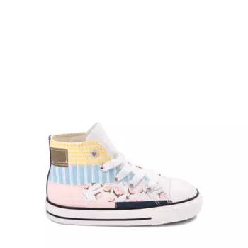 Высокие кроссовки Converse Chuck Taylor All Star — для малышей, цвет Picnic Patchwork