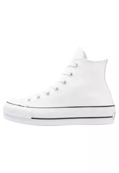 Высокие кроссовки Converse Chuck Taylor All Star Lift Clean, белый / черный