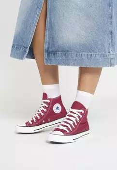 Высокие кроссовки Converse, коричневый
