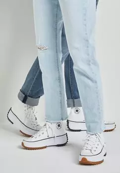 Высокие кроссовки Converse Run Star Hike, белый / черный