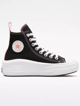 Высокие кроссовки Converse Sneakers Chuck Taylor All Star Move Lift, цвет Schwarz/Pink