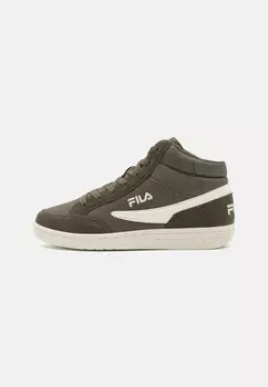 Высокие кроссовки Crew Mid Teens Unisex Fila, цвет olive night