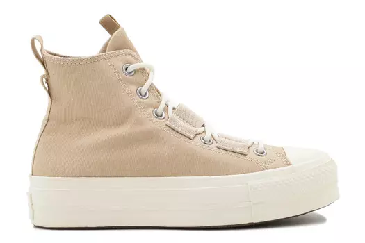 Высокие кроссовки Ctas Lift Converse, бежевый