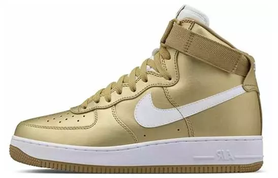 Кроссовки Nike Air Force 1 High Metallic Gold