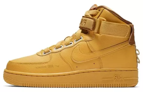 Высокие кроссовки для скейтбординга Nike Air Force 1 женские, Brown