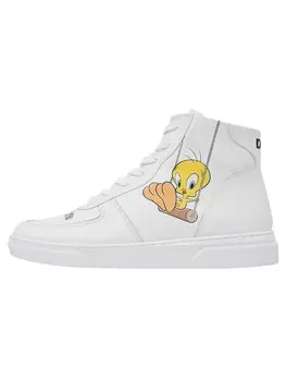 Высокие кроссовки Dogo Ace Boots - Tweety Classic, белый