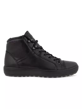 Высокие кроссовки Ecco Leder-Sneakers Soft 7 Tred II, черный